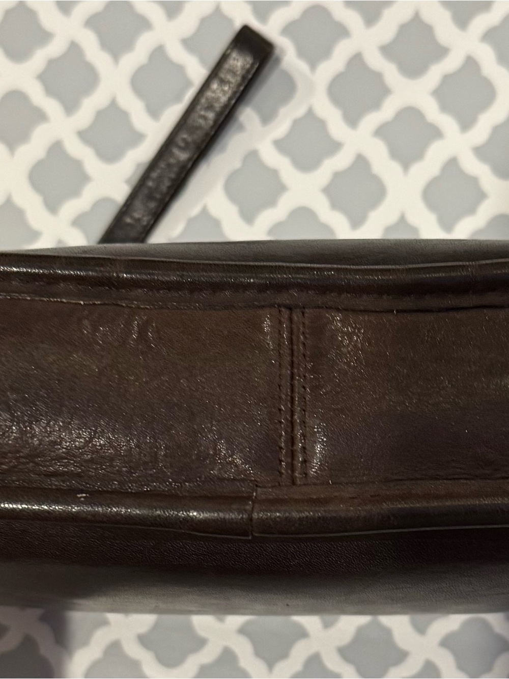 Coach 1970’s Basic Bag made in NYC with Gold Talon Zipper and ⚓️ hardware ⚓️ - Picture 5 of 15